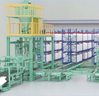 全自動噸袋包裝機(jī)自動上袋全過程工作原理